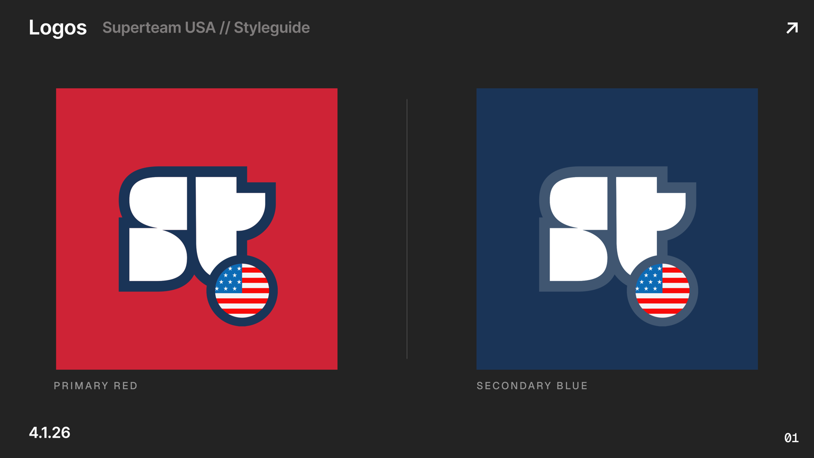 USA Brand Styleguide — page 2 of 8