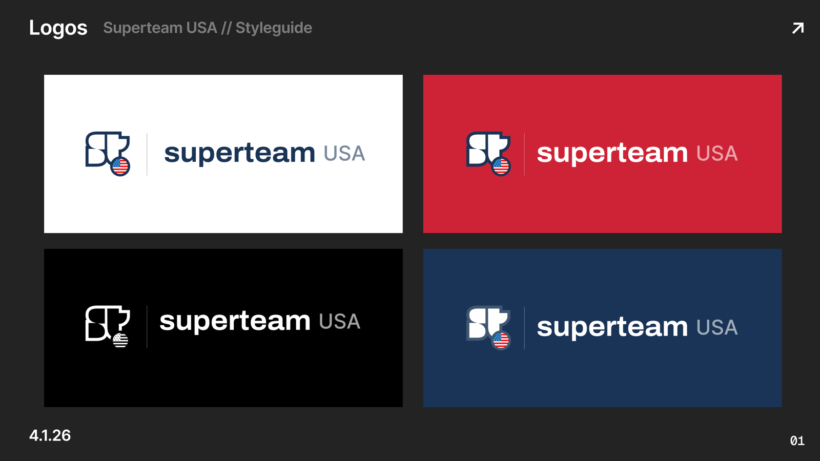 USA Brand Styleguide — page 4 of 8