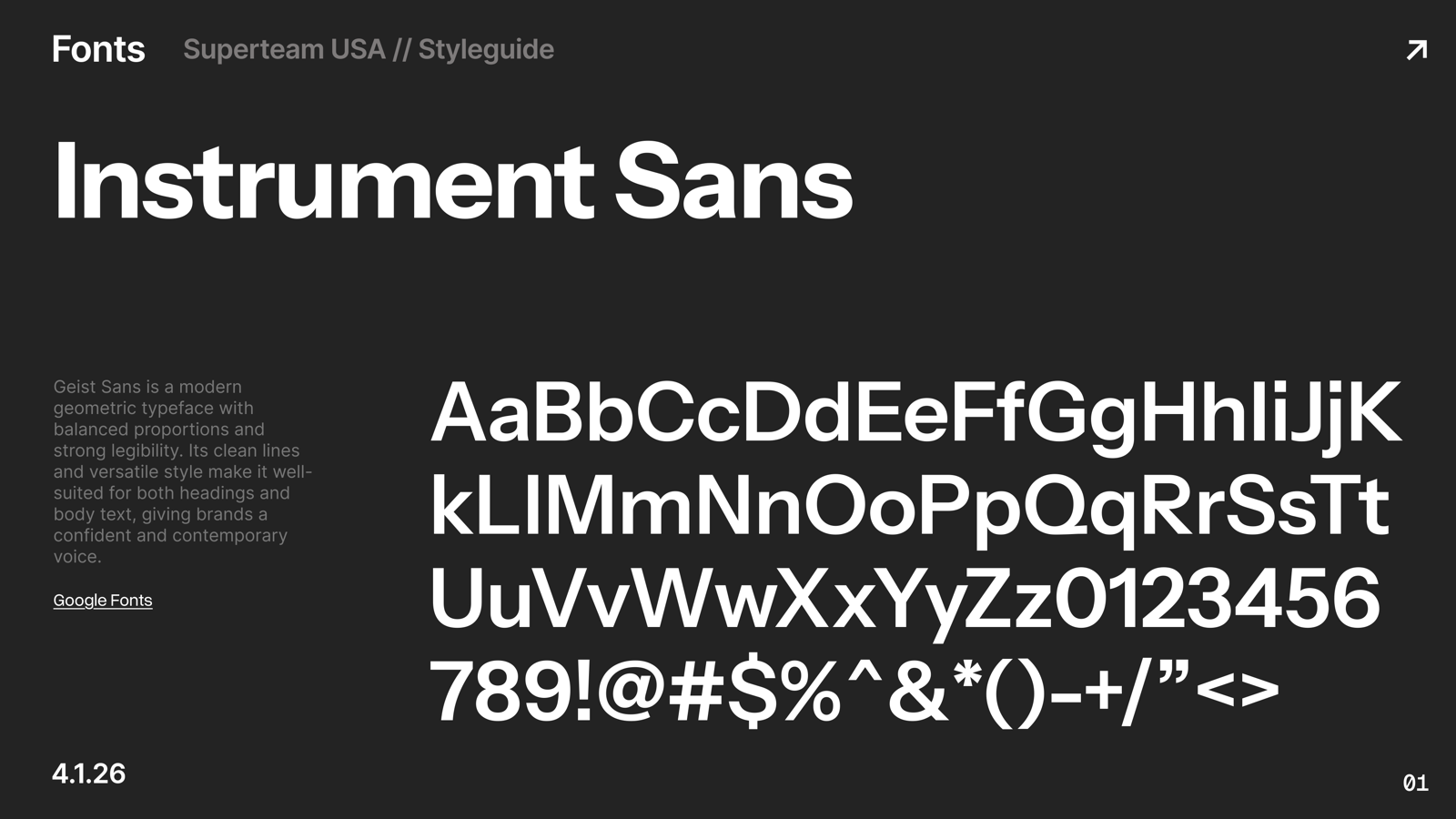 USA Brand Styleguide — page 7 of 8